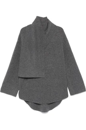Totême Sweater med tørklædedetalje
