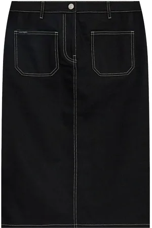 Courrèges Denimnederdel med lige pasform