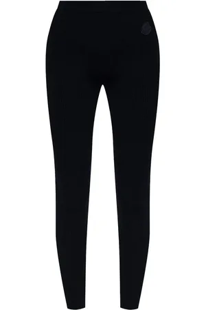 Moncler Leggings med logoapplikation