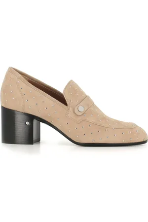 LAURENCE DACADE 70 mm loafers med nitteudsmykning