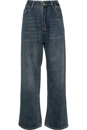 Ground Zero Jeans med frynset kant