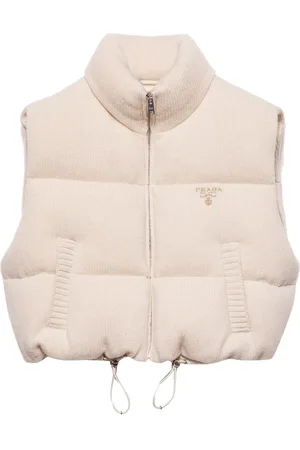Prada Dunvest med broderet logo