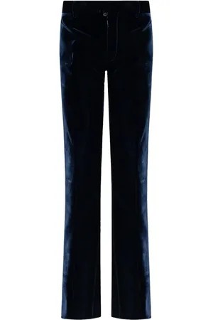 Dsquared2 Bukser med brede ben og logoplade