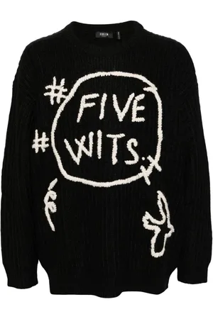 FIVE CM Sweatshirt med broderet logo