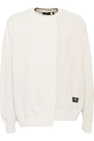 FIVE CM Asymmetrisk sweatshirt med patchwork