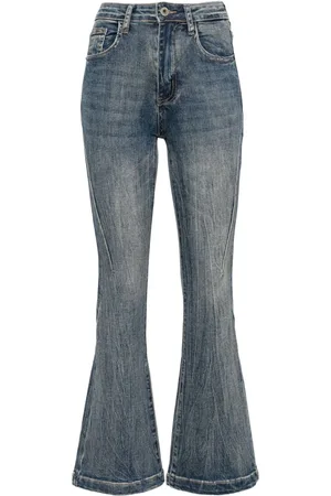 Ground Zero Højtaljede jeans med svaj