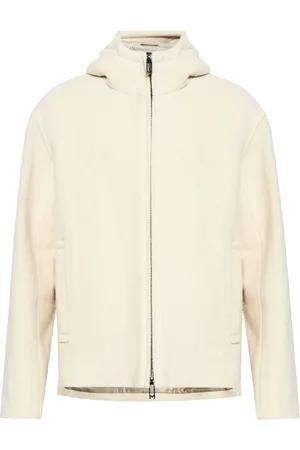 Emporio Armani Hættetrøje-jakke med lynlås
