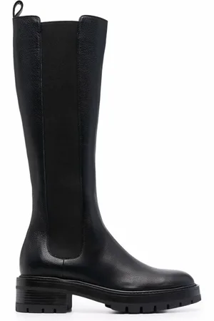 Aquazzura Mellemlange læderstøvler