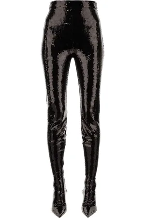 Balenciaga Støvle-leggings med pailletter