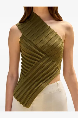 Cult Gaia Del strikket top