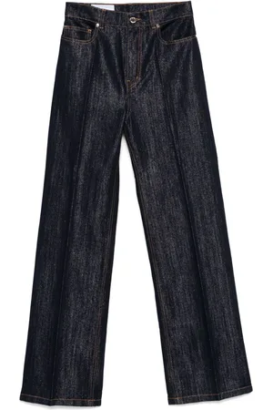 Casablanca Jeans med lige ben og lurex-detalje