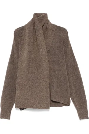 Totême Sweater med tørklædedetalje