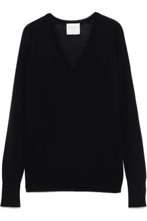 FORTE FORTE Sweater i uld med logo