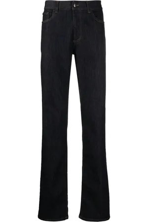 CANALI Jeans med lige ben og mellemhøj talje