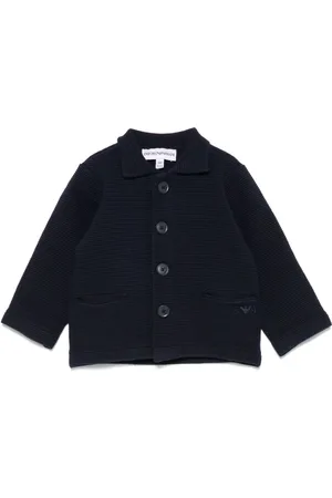 Emporio Armani Ribstrikket cardigan