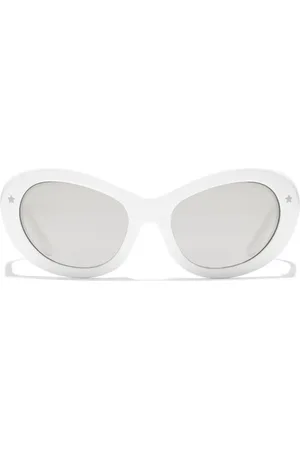 Dolce & Gabbana DG Crossed solbriller med ovalt stel