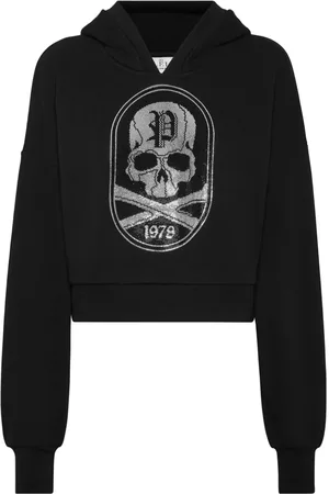 Philipp Plein Skull&Bones hættetrøje