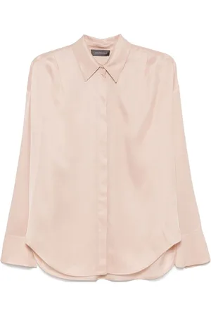 LORENA ANTONIAZZI Twill-vævet skjorte