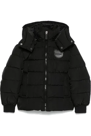 Moschino Dynejakke med bamsetryk