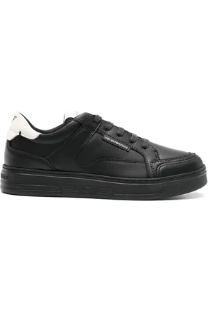 Emporio Armani Sneakers i læder med snøre