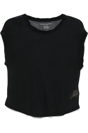 Majestic Halvgennemsigtig T-shirt