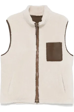 YVES SALOMON Vest i lammeskind