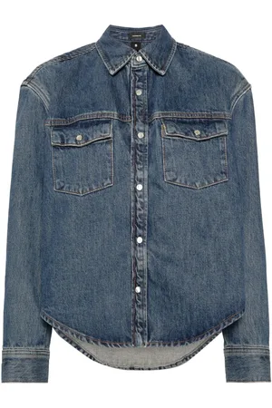 WARDROBE.NYC Denimjakke med trykknapper