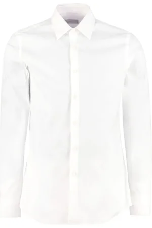 Prada Poplin-skjorte med smal pasform