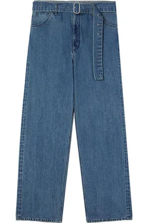 Jil Sander Jeans med løs pasform og bælte