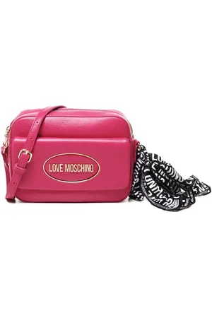 Moschino Crossbody-taske med bogstav-logo