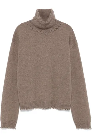 UMA WANG Sweater med slitageeffekt