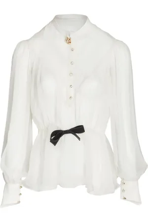 Giambattista Valli Bluse i silke