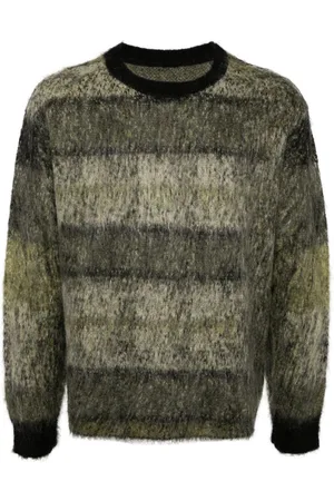 CROQUIS ^ stribet Neil Barrett-sweater i jacquard