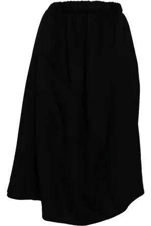 Comme des Garçons Højtaljet nederdel med A-snit