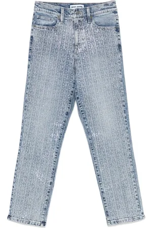 DKNY Jeans med rhinstensudmykket logo