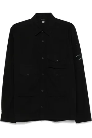 C.P. Company Overskjorte i gabardine med knapper