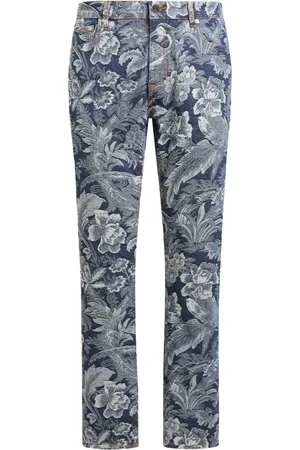 Etro Jeans i jacquard med lige ben