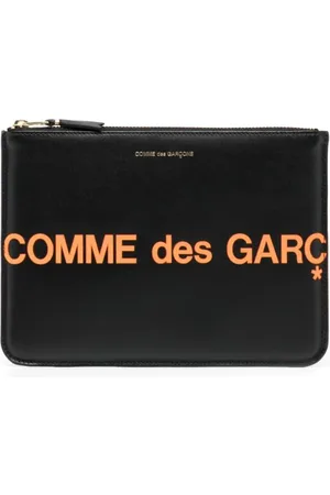 Comme des Garçons Læderpung med logotryk