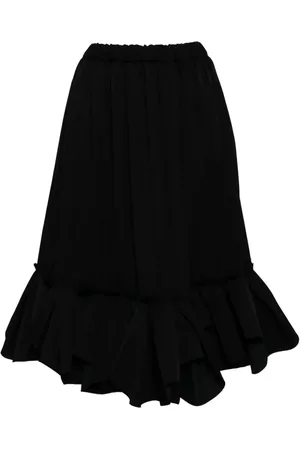 Comme des Garçons Højtaljet nederdel med A-snit