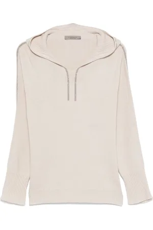 D.EXTERIOR Sweater med hætte