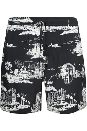 AMIRI LA Landmark-shorts med tryk
