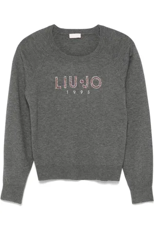 Liu Jo Sweater med logo-udsmykning