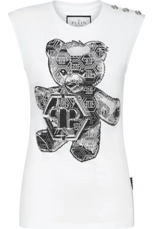 Philipp Plein Krystaludsmykket tanktop
