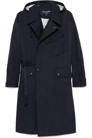 Comme des Garçons Trenchcoat med hætte