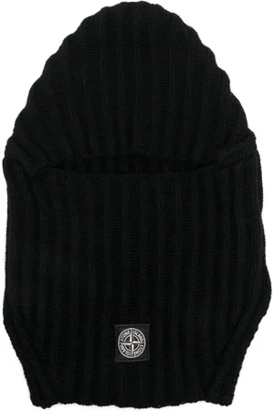 Stone Island Kraftig ribbet elefanthue