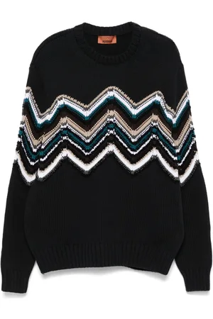 Missoni Sweatshirt med zigzag-broderi