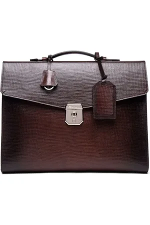 santoni Mappe med indgraveret logo