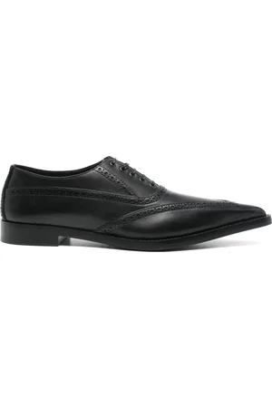 Alexander McQueen Brogues med spids tå
