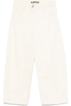 Aspesi Jeans med lige ben og logomærke