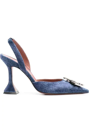 Amina Muaddi 95 mm Begum slingback-pumps